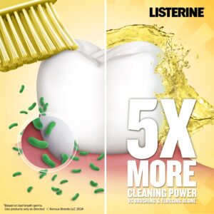 Listerine Original Antiseptic Mouthwash for Bad Breath & Plaque Oral Care, 1.5 L - Image 14