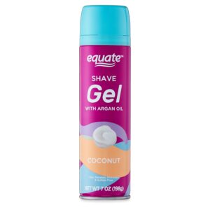 Equate Women's Shave Gel with Argan Oil, Coconut, 7 oz - Image 3