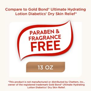 Equate Diabetics Lotion, 13 oz, Compare to Gold Bond® Ultimate Hydrating Lotion Diabetics Dry Skin Relief - Image 9