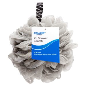 Equate Men's Extra Large Loofah Bath Sponge Body Scrubber, Color May Vary, for Bath & Shower - Image 7