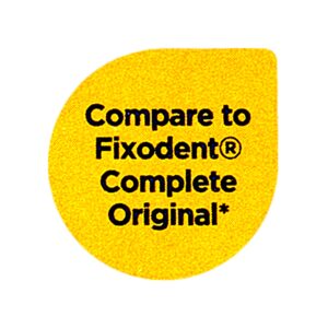 Equate Complete Original Denture Adhesive Cream, 2.4 oz, Compare to Fixodent® Complete Original - Image 6