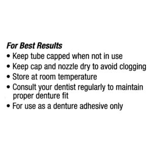 Equate Complete Original Denture Adhesive Cream, 2.4 oz, Compare to Fixodent® Complete Original - Image 8