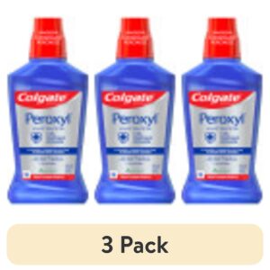 Colgate Peroxyl Mouth Sore Rinse Wash, 1.5% Hydrogen Peroxide, Mild Mint, 16.9 fl oz - Image 24