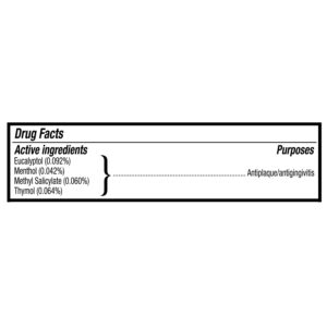 Equate Green Mint Antiseptic Mouthwash for Bad Breath & Plaque Oral Care, 1.5L (2 Count), Compare to Listerine® Freshburst® Active Ingredients - Image 6