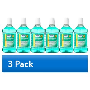 Equate Green Mint Antiseptic Mouthwash for Bad Breath & Plaque Oral Care, 1.5L (2 Count), Compare to Listerine® Freshburst® Active Ingredients - Image 8