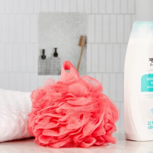 Equate Women's Luxury Gentle Loofah Bath Sponge Body Scrubber, Color May Vary, for Bath & Shower - Image 3