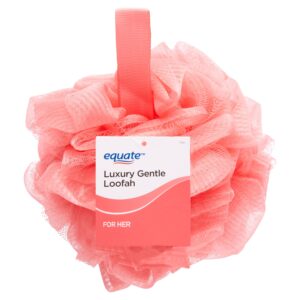 Equate Women's Luxury Gentle Loofah Bath Sponge Body Scrubber, Color May Vary, for Bath & Shower - Image 7