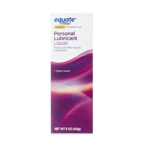 Equate Personal Lubricant Liquid, Water Based & Condom Compatible, 5 oz, Compare to Astroglide® Liquid - Image 1