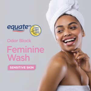Equate Odor Block Feminine Wash for Sensitive Skin, 12 fl oz, Compare to Vagisil® Odor Block® Daily Intimate Wash - Image 5