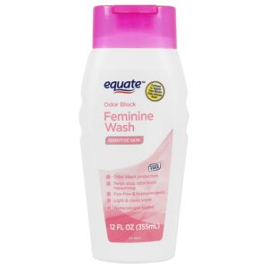 Equate Odor Block Feminine Wash for Sensitive Skin, 12 fl oz, Compare to Vagisil® Odor Block® Daily Intimate Wash - Image 7