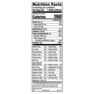 Equate High Performance Protein Nutrition Shake, Chocolate, 11 fl oz, 4 Count - Image 19