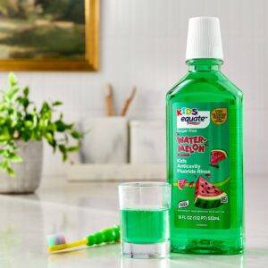 Equate Kids Sugar-Free Kids Anticavity Fluoride Rinse, Watermelon Flavor, 18 fl oz, Compare to Act® Wild Watermelon Anticavity Kids Fluoride Rinse Active Ingredient - Image 8