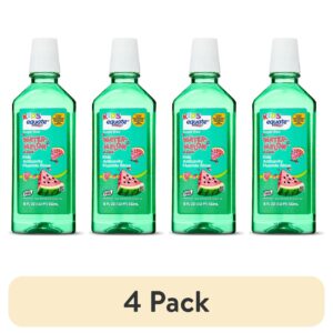 Equate Kids Sugar-Free Kids Anticavity Fluoride Rinse, Watermelon Flavor, 18 fl oz, Compare to Act® Wild Watermelon Anticavity Kids Fluoride Rinse Active Ingredient - Image 9