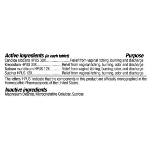 Equate Yeast Relief Tablets for Yeast Infection Symptoms, 60 Count, Compare to AZO Yeast® Plus Active Ingredients - Image 8