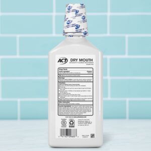 ACT Dry Mouth Anticavity Fluoride Mouthwash, Soothing Mint, 33.8 fl. oz. - Image 39