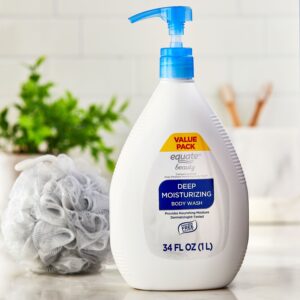 Equate Deep Moisturizing Body Wash, 34 fl oz, Compare to Dove® Deep Moisture Nourishing Body Wash - Image 6