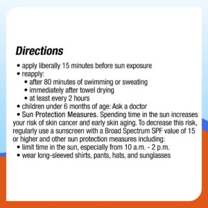 Equate Sport Broad Spectrum Sunscreen Value Size, SPF 50, 32 fl oz - Image 10