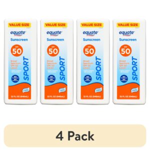 Equate Sport Broad Spectrum Sunscreen Value Size, SPF 50, 32 fl oz - Image 12