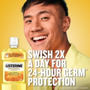 Listerine Original Antiseptic Mouthwash for Bad Breath & Plaque Oral Care, 1.5 L - Image 27
