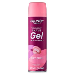 Equate Women's Shave Gel with Vitamin E, 7 oz, Compare to Skintimate® Dry Skin Shave Gel - Image 5