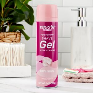 Equate Women's Shave Gel with Vitamin E, 7 oz, Compare to Skintimate® Dry Skin Shave Gel - Image 6