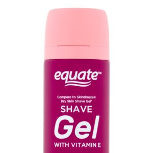 Equate Women's Shave Gel with Vitamin E, 7 oz, Compare to Skintimate® Dry Skin Shave Gel - Image 11