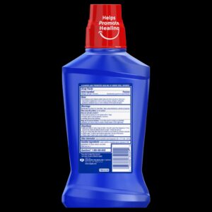 Colgate Peroxyl Mouth Sore Rinse Wash, 1.5% Hydrogen Peroxide, Mild Mint, 16.9 fl oz - Image 55