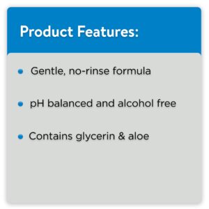 Equate Rinse-Free Foaming Body Wash & Shampoo, No Rinse Formula, 7.1 fl oz - Image 80