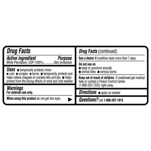 Equate Petroleum Jelly, Skin Protectant, 13 oz, Compare to Vaseline® - Image 17