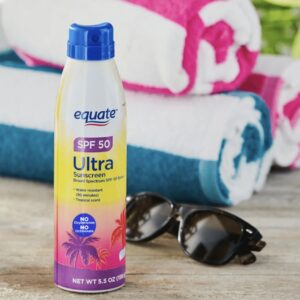 Equate Ultra Broad Spectrum Sunscreen Spray, SPF 50, 5.5 oz - Image 3