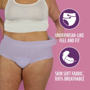 Assurance Women's Incontinence & Postpartum Underwear, XS , Maximum Absorbency (72 Count) - Image 6
