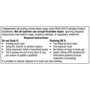 Equate Flushable Wet Wipes, Fresh Scent, 96 Wipes (2 Pack), Compare to Cottonelle® - Image 7