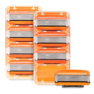 Equate Men's 5 Blade Refills, Cartridges Fit Equate 5 Blade & Gillette® Fusion® Handles (8 Count) - Image 4