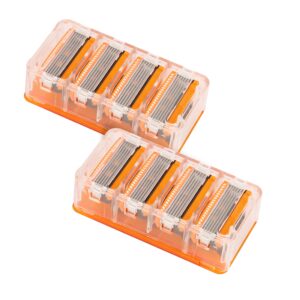 Equate Men's 5 Blade Refills, Cartridges Fit Equate 5 Blade & Gillette® Fusion® Handles (8 Count) - Image 5