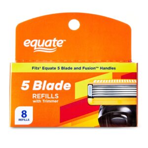 Equate Men's 5 Blade Refills, Cartridges Fit Equate 5 Blade & Gillette® Fusion® Handles (8 Count) - Image 11