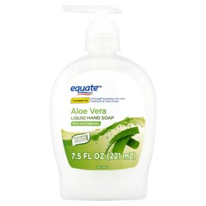 Equate Aloe Vera Liquid Hand Soap, 7.5 fl oz - Image 4
