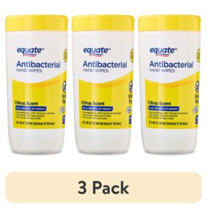 Equate Antibacterial Hand Wipes, Citrus Scent, 40 Wipes, Compare to Wet Ones® Antibacterial Hand Wipes - Image 9