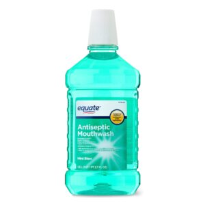 Equate Green Mint Antiseptic Mouthwash for Bad Breath & Plaque Oral Care, 1.5L, Compare to Listerine® Freshburst® Active Ingredients - Image 9