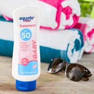 Equate Baby Broad Spectrum Sunscreen Lotion, SPF 50, 8 fl oz - Image 7