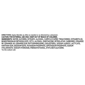 Equate Cream Facial Moisturizing with Hyaluronic Acid, 12 oz, Compare to CeraVe® Daily Moisturizing Cream - Image 4