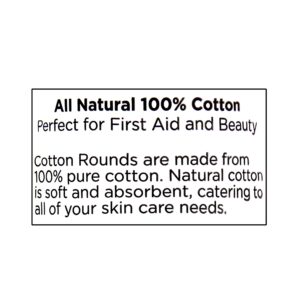 Equate Beauty Premium Cotton Rounds, 100 Count - Image 3