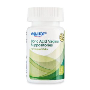 Equate Boric Acid Vaginal Suppositories for Vaginal Odor, 30 Count, Compare to pH-D® Feminine Health Boric Acid Suppositories - Image 6