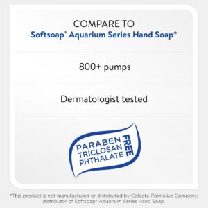 Equate Liquid Hand Soap, Clear, 50 fl oz, Compare to Softsoap® Aquarium Series Hand Soap - Image 3