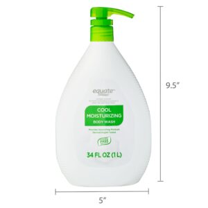 Equate Cool Moisturizing Body Wash, 34 fl oz, Compare to Dove® Go Fresh Cool Moisture Cucumber & Green Tea Scent Body Wash - Image 7