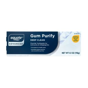 Equate Deep Clean Gum Purify Toothpaste, 4.1 oz, Compare to Crest® Gum Detoxify™ Active Ingredient - Image 6