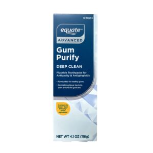 Equate Deep Clean Gum Purify Toothpaste, 4.1 oz, Compare to Crest® Gum Detoxify™ Active Ingredient - Image 12