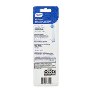 Equate EasyFlex Flossing Replacement Brush Heads for Most Oral-B® Power Toothbrushes, White (8 Count), Compare to Oral-B® Floss Action® - Image 7