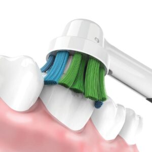Equate EasyFlex Total Power Replacement Brush Heads for Most Oral-B® Power Toothbrushes, White (2 Count), Compare to Oral-B® Precision Clean® - Image 13