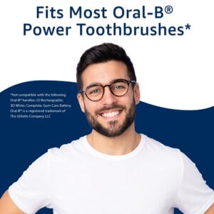 Equate EasyFlex Total Power Replacement Brush Heads for Most Oral-B® Power Toothbrushes, White (2 Count), Compare to Oral-B® Precision Clean® - Image 17