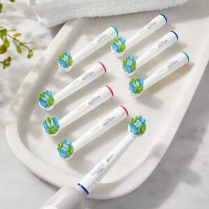 Equate EasyFlex Total Power Replacement Brush Heads for Most Oral-B® Power Toothbrushes, White (2 Count), Compare to Oral-B® Precision Clean® - Image 21
